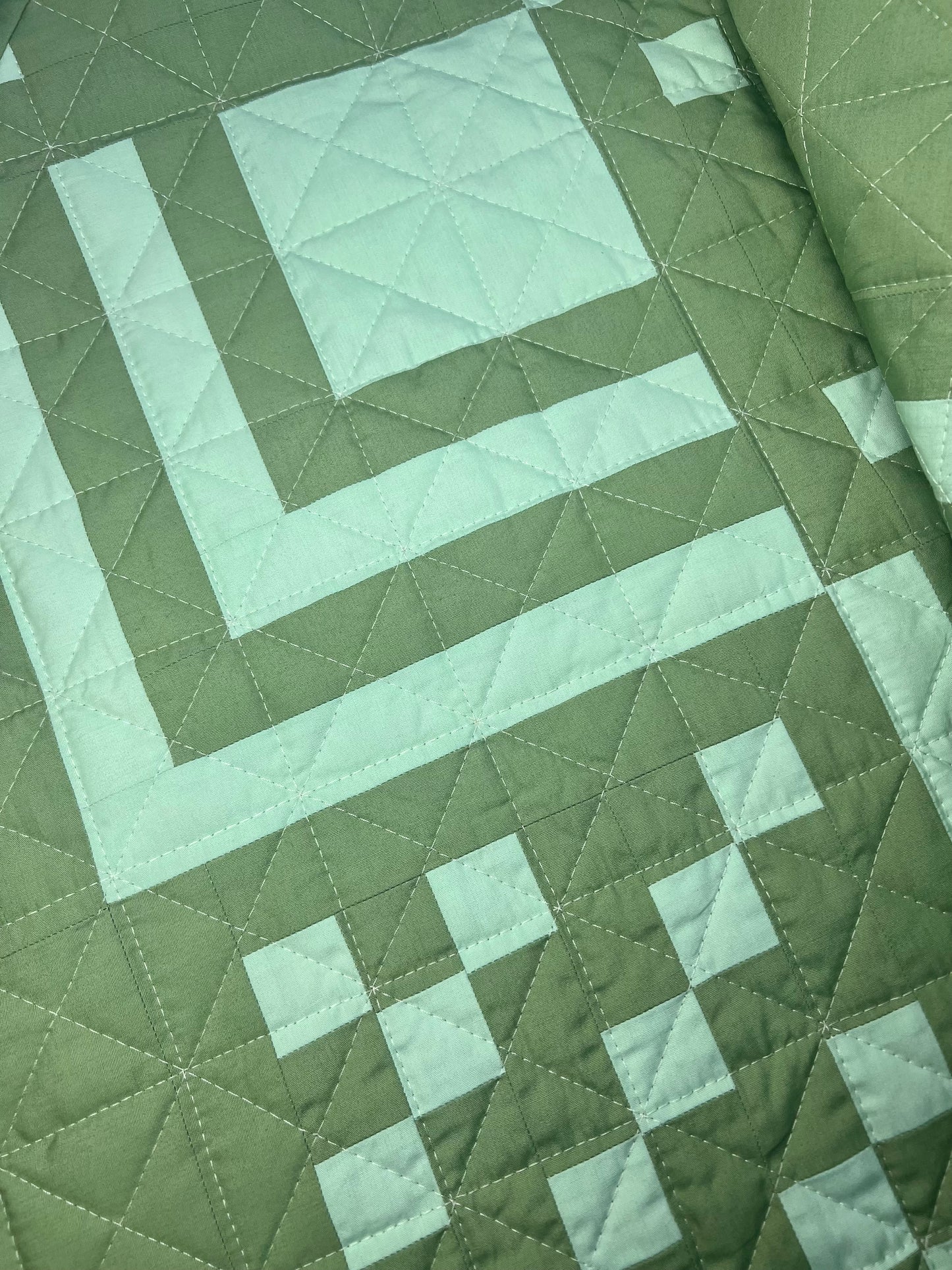 Traditional Frank Lloyd Wright Rifle Paper Co Quilt