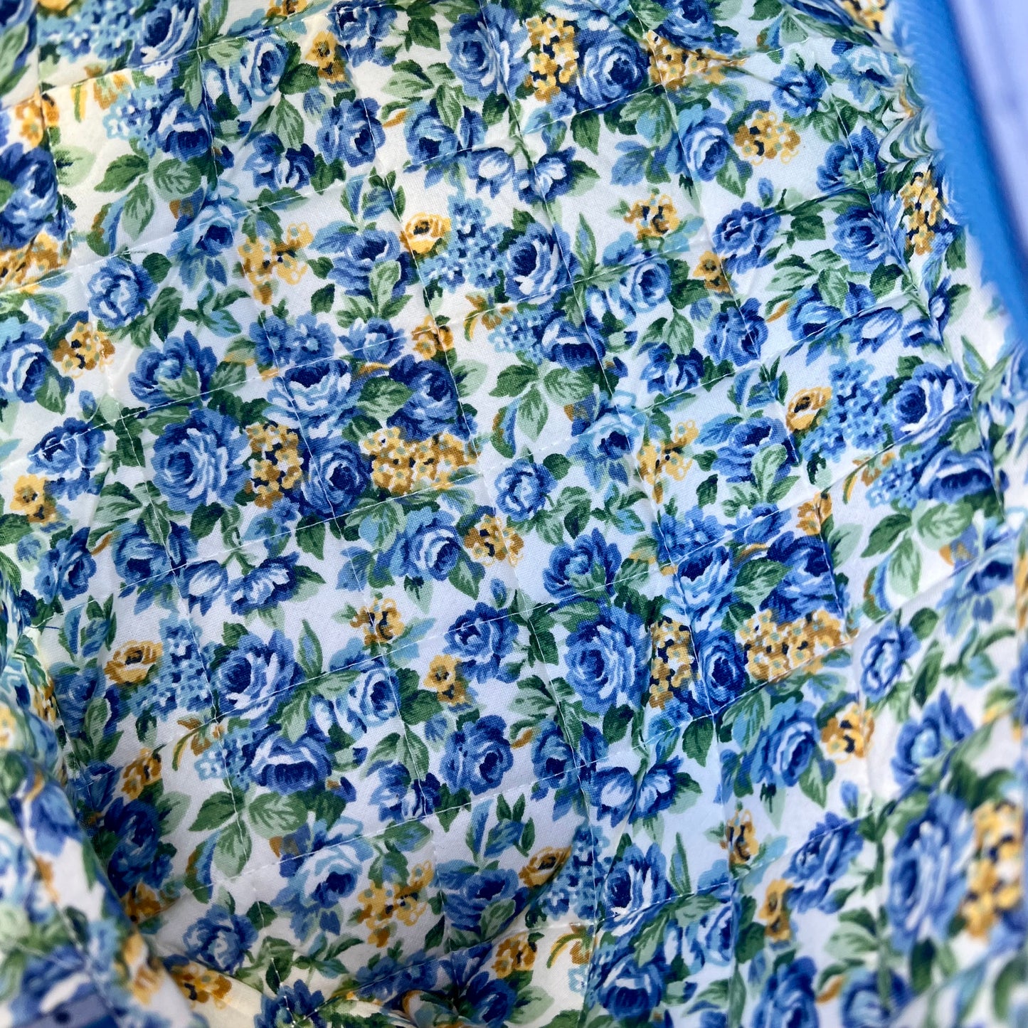 Patchwork Large Boxy Quilted Zippered Bag